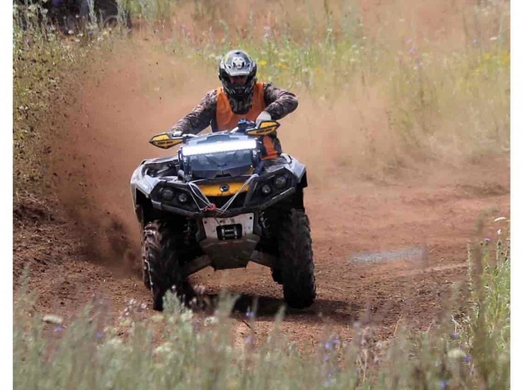  velocidad máxima de atv de 150 cc 