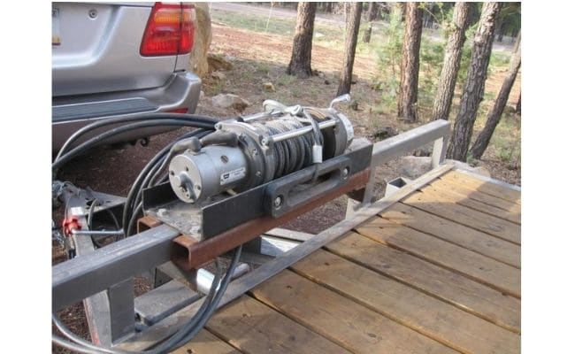 How to mount a winch on a trailer - Tenbuz