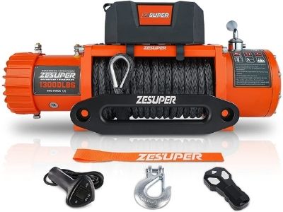 zesuper 12V 13000 lbs.electric winch